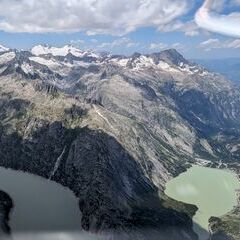 Verortung via Georeferenzierung der Kamera: Aufgenommen in der Nähe von Interlaken-Oberhasli, Schweiz in 3300 Meter